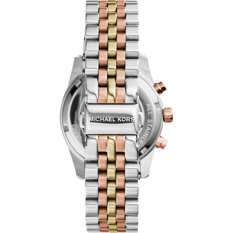 Michael Kors Women’s Quartz Stainless Steel Strap Silver Dial 38mm Watch - Image 3