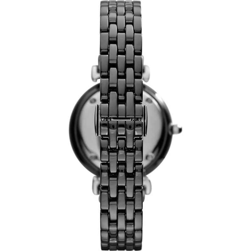 Emporio Armani Women’s Analog Ceramic Black Dial 32mm Watch - Image 2