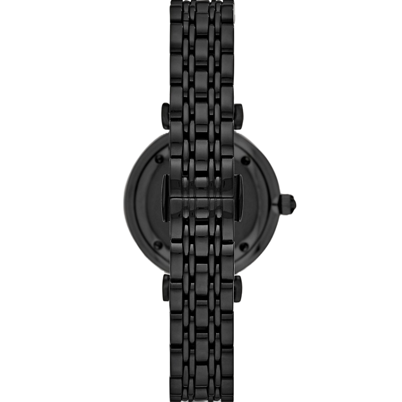 Emporio Armani Women’s Analog Stainless Steel Black Dial 32mm Watch - Image 2