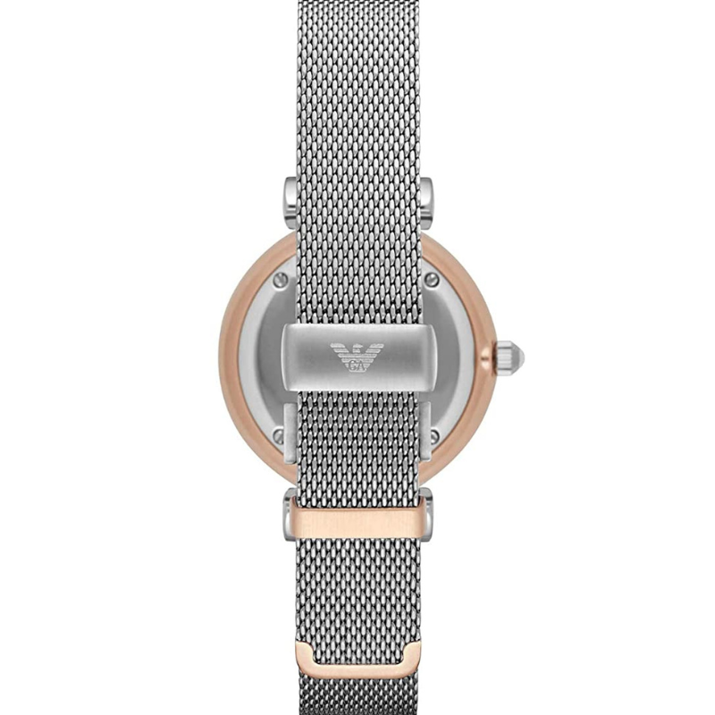 Emporio Armani Women’s Analog Stainless Steel Mother of pearl Dial 32mm Watch - Image 2