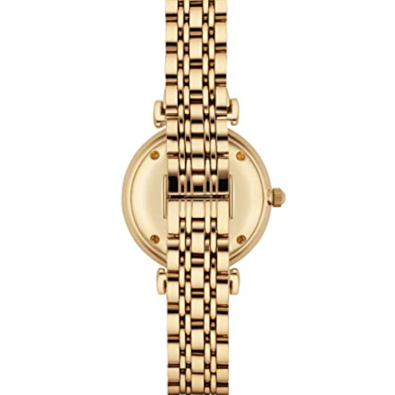 Emporio Armani Women’s Analog Stainless Steel Silver Dial 32mm Watch - Image 2