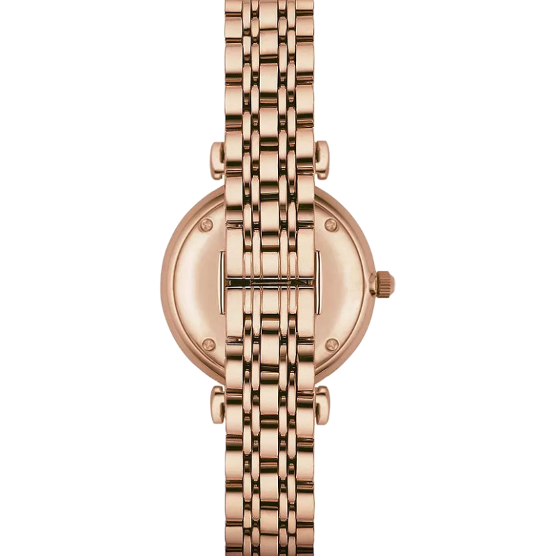 Emporio Armani Women’s Analog Stainless Steel Mother of pearl Dial 32mm Watch - Image 2