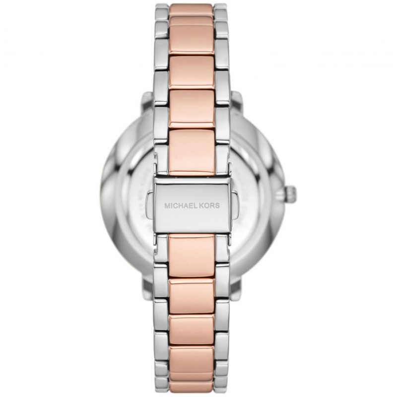 Michael Kors Women’s Quartz Two Tone Stainless Steel White Dial 38mm Watch - Image 3