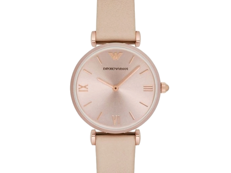 Emporio Armani Women’s Quartz With Rose Gold Dial 32 mm Watch