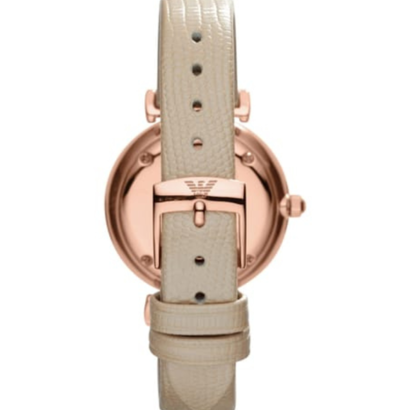 Emporio Armani Gianni Women's T-b Analog Gunmetal Dial 32 mm Watch - Image 3