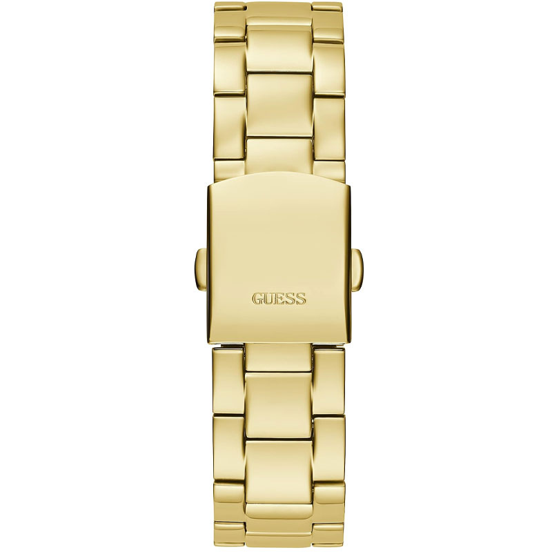Guess Eclipse Gold Dial Gold Steel Strap Watch for Women - Image 2