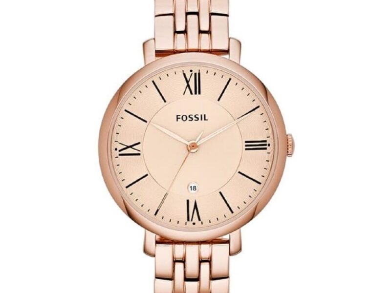 Women's Rose Gold Fossil Jacqueline Watch