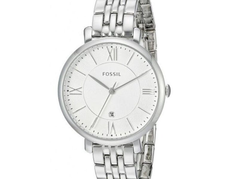 Jacqueline White Dial Women's Watch
